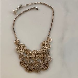 Lonna and Lilly silver dollar necklace